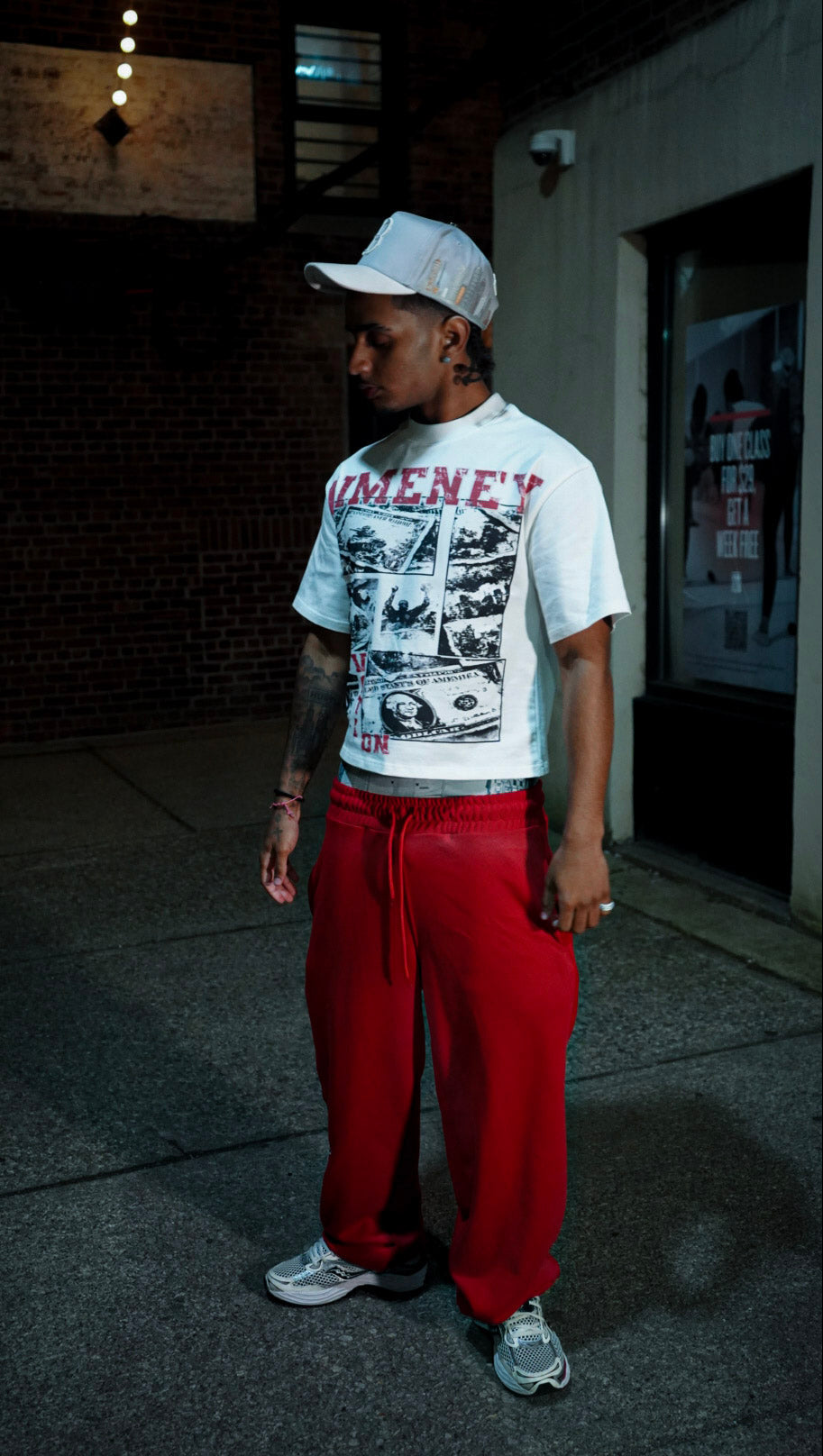 Money Is War Tee (White)