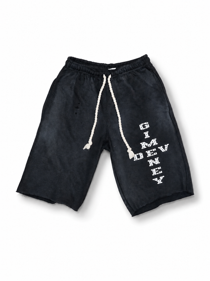 "GIMENEY DEV" Light Sunfaded Shorts
